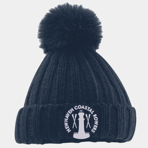 BB413 - Beechfield Verbier Fur Pop Pom Beanie Thumbnail